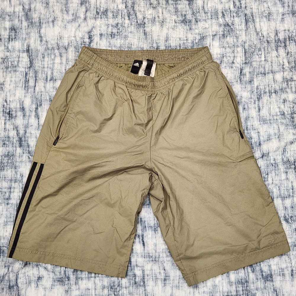 Adidas Men's Khaki Athletic Shorts
